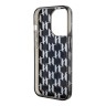 Lagerfeld для iPhone 15 Pro Max чехол PC/TPU Monogram NFT Karl Ikonik Hard Black
