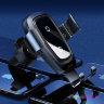 Baseus Metal Wireless Charger Gravity Car Mount (Air Outlet Version), черный WXYL-B0A