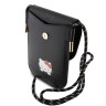 Hello Kitty для смартфонов сумка Wallet Phone Bag PU Smooth leather Dreaming Kitty with Cord Black