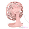 Baseus Pudding-Shaped Fan, розовый (CXBD-04) CXBD-04