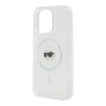 Karl Lagerfeld для iPhone 16 Pro чехол PC/TPU NFT Karl прозрачный (MagSafe)