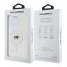 Karl Lagerfeld для iPhone 16 Pro чехол PC/TPU NFT Karl прозрачный (MagSafe)