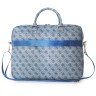 Guess для ноутбуков 15" сумка 4G Bag with Big metal logo Blue