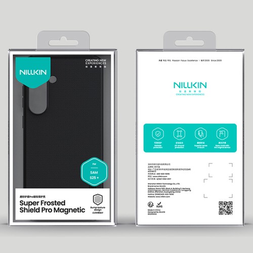 Nillkin для Galaxy S25+ чехол Frosted Shield Pro Magnetic Black
