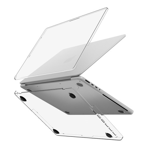 Uniq чехол для Macbook Pro 14 (2021-2024 M1-M4) VERO (Crystal Clear)