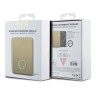 Guess внешний аккумулятор MagSafe для телефона, 4G Diamond logo 3000 mAh 5W Gold