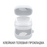 Силиконовый чехол Elago Silicone Hang case для Galaxy Buds 2/Live/Pro, прозрачный матовый
