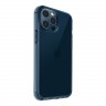 Чехол Uniq Air Fender Anti-microbial для iPhone 12 | 12 Pro, синий