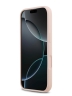 Karl Lagerfeld для iPhone 17 чехол Liquid Silicone NFT Karl & Choupette Hard Pink (MagSafe)