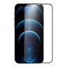 Матовое стекло Nillkin FogMirror для iPhone 12 Pro Max, черная рамка