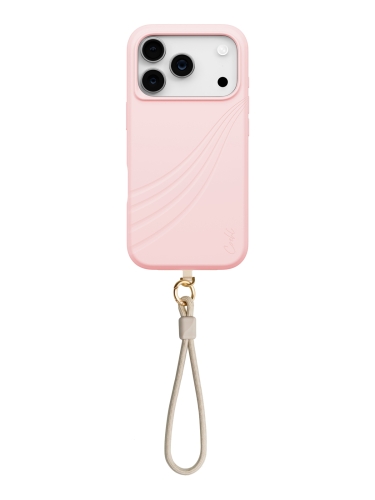 Uniq для iPhone 17 Pro чехол COEHL Strap series Serina Cloud Pink (MagSafe)