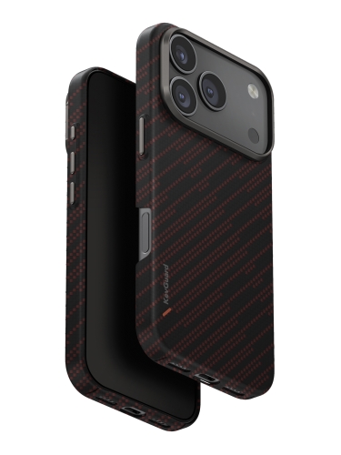 Uniq для iPhone 17 Pro чехол KEVA EDGE Full Kevlar Rust Orange (MagSafe)