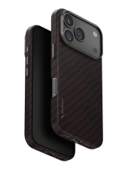 Uniq для iPhone 17 Pro чехол KEVA EDGE Full Kevlar Rust Orange (MagSafe)