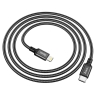 HOCO кабель X14 Double speed PD20W charging data cable iPhone (1 метр) Black