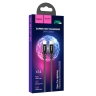 HOCO кабель X14 Double speed PD20W charging data cable iPhone (1 метр) Black