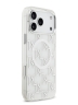 Karl Lagerfeld для iPhone 17 Pro чехол IML KL Monogram Metal camera Hard White (MagSafe)