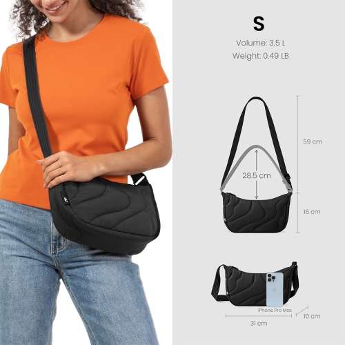 Tomtoc Travel сумка для  аксессуаров Terra-T34 Puffy Light Crossbody Bag 3.5L Lavascape