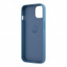 Чехол Guess PU 4G + Ring Hard для iPhone 13, синий