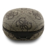 Guess Наушники TWS Bluetooth Square 4G with Classic Metal logo ENC Brown