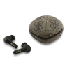 Guess Наушники TWS Bluetooth Square 4G with Classic Metal logo ENC Brown