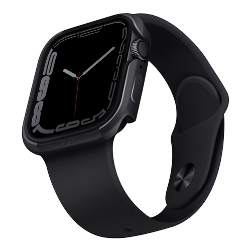 Чехол Uniq Valencia aluminium для Apple Watch 41/40 мм, Graphite