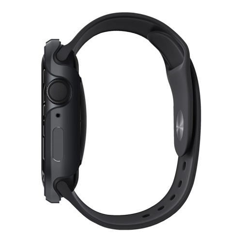 Чехол Uniq Valencia aluminium для Apple Watch 41/40 мм, Graphite