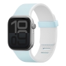 Uniq для Apple Watch 42/41/40 mm ремешок Revix IV reversible Magnetic Soft Cloud/White