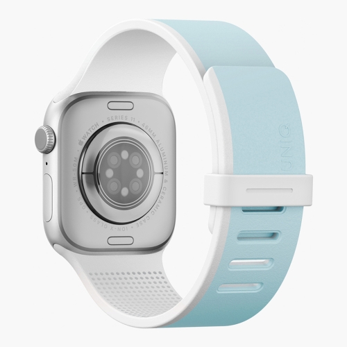 Uniq для Apple Watch 42/41/40 mm ремешок Revix IV reversible Magnetic Soft Cloud/White
