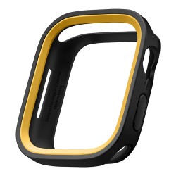 Чехол Elago DUO case для Apple Watch 7/6/SE/5/4 45/44 мм, черный/желтый