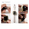 Чехол Elago DUO case для Apple Watch 45/44 мм, черный/желтый