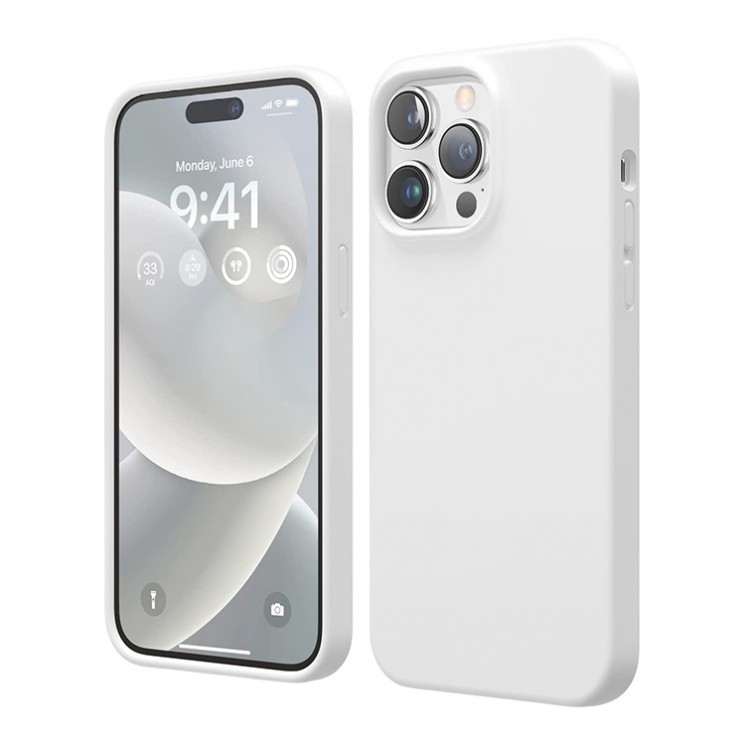 Чехол Elago Soft Silicone для iPhone 14 Pro Max, белый