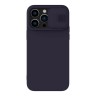 Чехол Nillkin CamShield Silky Silicone для iPhone 14 Pro, Dark Purple