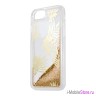 Чехол Guess Glitter Palm Spring для iPhone 7/8/SE 2020, золотой