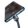 Кабель Baseus Crystal Shine Series Fast Charging Data Cable Type-C на Type-C 100W (1.2 м), черный
