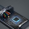 Кабель Baseus Crystal Shine Series Fast Charging Data Cable Type-C на Type-C 100W (1.2 м), черный