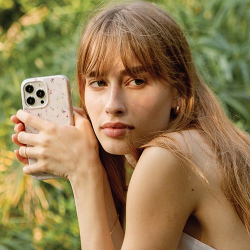 Uniq для iPhone 15 Pro Max чехол COEHL Prairie Blush Beige