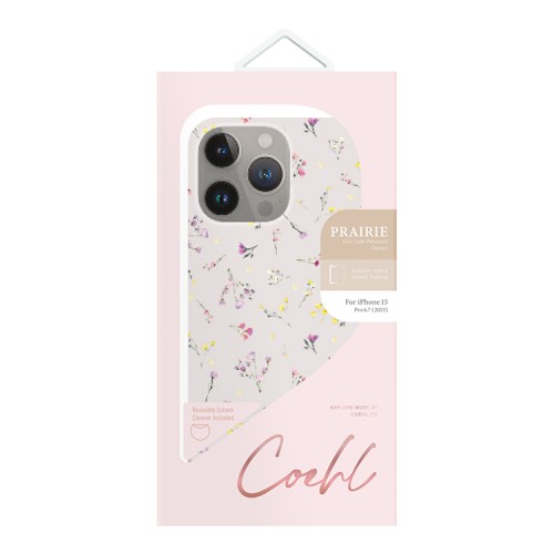 Uniq для iPhone 15 Pro Max чехол COEHL Prairie Blush Beige