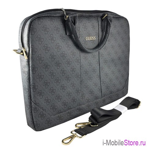 Сумка Guess 4G Uptown Bag для ноутбука до 15 дюймов, серая