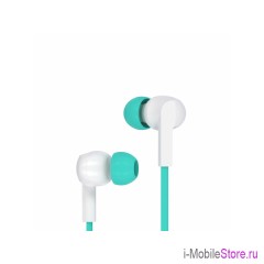Стерео гарнитура Prime Line Xi-Urban, плоский провод, мятный