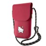 Hello Kitty для смартфонов сумка Wallet Phone Bag PU Smooth leather Dreaming Kitty with Cord Pink