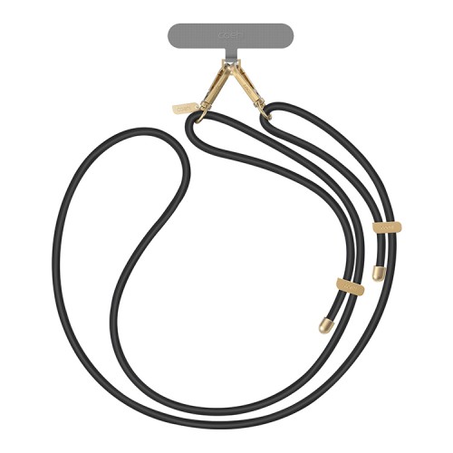 Uniq шнурок на шею COEHL Laurel Lanyard Black