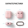 Чехол Elago Hang case для AirPods 2 wireless, розовый