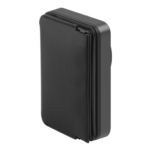 EnergEA АКБ MagWallet CASH, 10000W Magsafe 15W USB-C 20W with Cash and coins slot Gun/Black