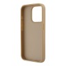 Karl Lagerfeld для iPhone 15 Pro Max чехол Cardslot PU Monogram/Grained Pocket Hard Brown
