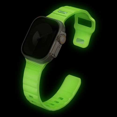 Uniq для Apple Watch 49/46/45/44 mm ремешок STRIDE SE FKM Rubber Lume