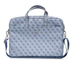 Guess для ноутбуков 15&quot;/16&quot; сумка 4G Bag with Triangle metal logo Blue
