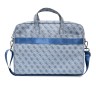 Guess для ноутбуков 15"/16" сумка 4G Bag with Triangle metal logo Blue