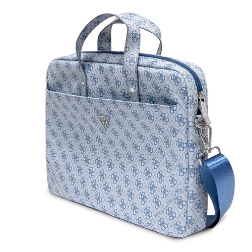 Guess для ноутбуков 15"/16" сумка 4G Bag with Triangle metal logo Blue