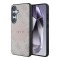 Guess для Galaxy S25+ чехол PU 4G with Round Patch Metal logo Hard Pink (MagSafe)