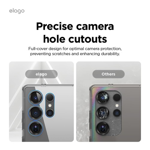 Elago для Galaxy S25 Ultra чехол HYBRID (pc/tpu) Clear